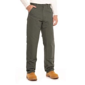 Carhartt Washed Duck Double-Front Dungaree Jeans
